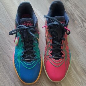 Nike Multicolor Athletic Shoes - Blue, Pink, Orange